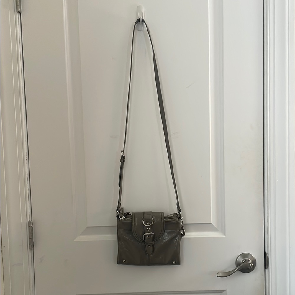 Olive Green/Gray Crossbody Bag- Nine West